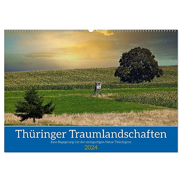 Thüringer Traumlandschaften (Wandkalender 2024 DIN A2 quer), CALVENDO Monatskalender, Calvendo, Torsten Irmer