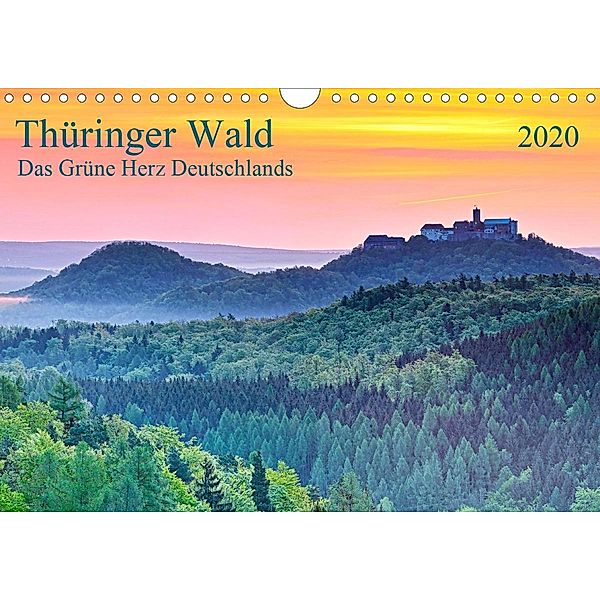 Thüringer Wald Das Grüne Herz Deutschlands (Wandkalender 2020 DIN A4 quer), Prime Selection