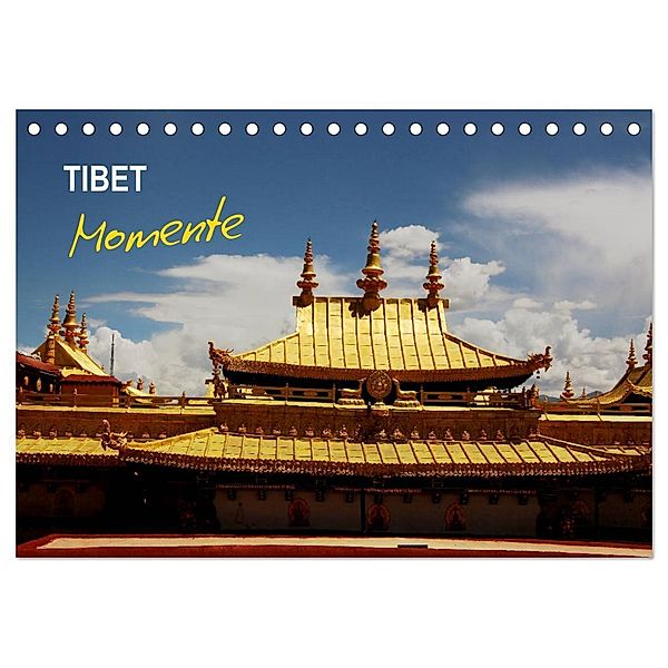 Tibet Momente (Tischkalender 2024 DIN A5 quer), CALVENDO Monatskalender, Armin Joecks