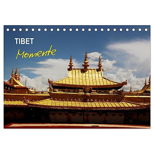 Tibet Momente (Tischkalender 2025 DIN A5 quer), CALVENDO Monatskalender, Calvendo, Armin Joecks