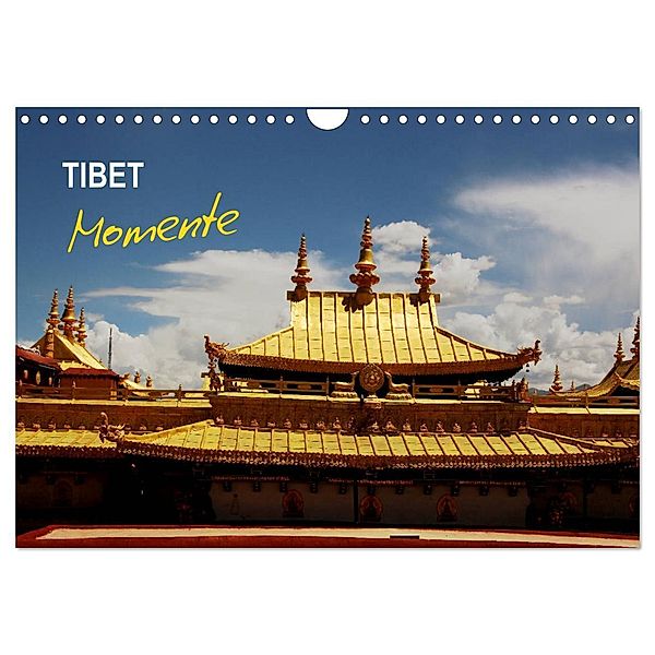 Tibet Momente (Wandkalender 2024 DIN A4 quer), CALVENDO Monatskalender, Armin Joecks