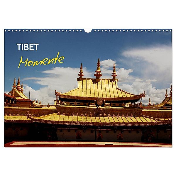 Tibet Momente (Wandkalender 2025 DIN A3 quer), CALVENDO Monatskalender, Calvendo, Armin Joecks