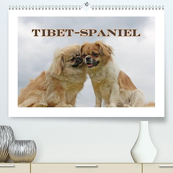 Tibet-Spaniel (Premium, hochwertiger DIN A2 Wandkalender 2023, Kunstdruck in Hochglanz), Antje Lindert-Rottke