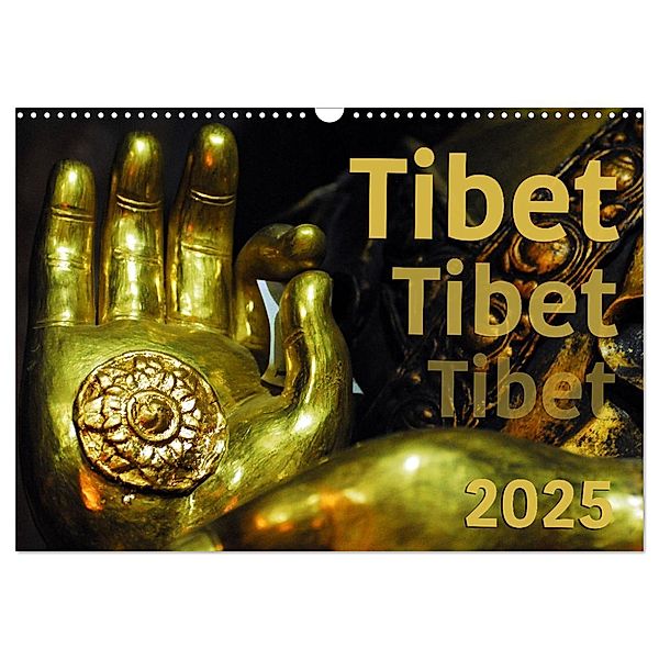 Tibet - Tibet - Tibet 2025 (Wandkalender 2025 DIN A3 quer), CALVENDO Monatskalender, Calvendo, Manfred Bergermann