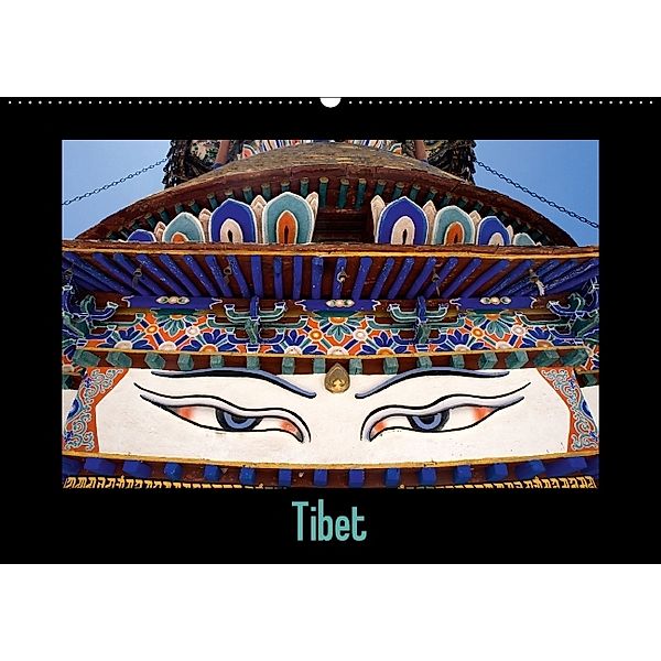 Tibet (Wandkalender 2014 DIN A2 quer), Katja ledieS