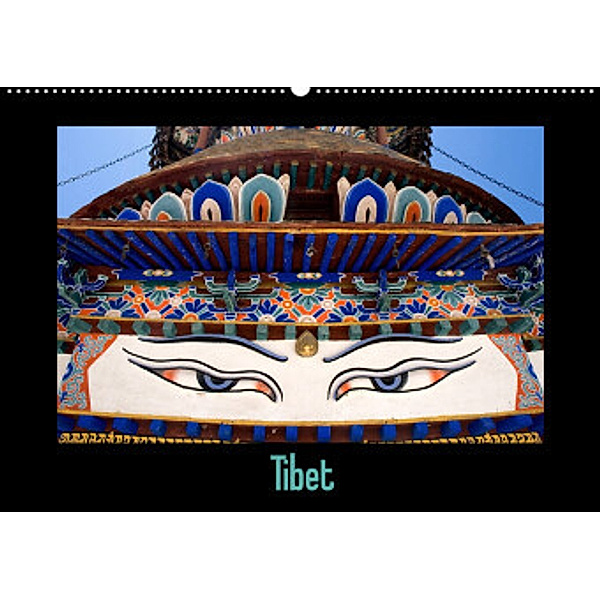 Tibet (Wandkalender 2022 DIN A2 quer), Katja ledieS
