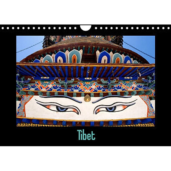 Tibet (Wandkalender 2022 DIN A4 quer), Katja ledieS