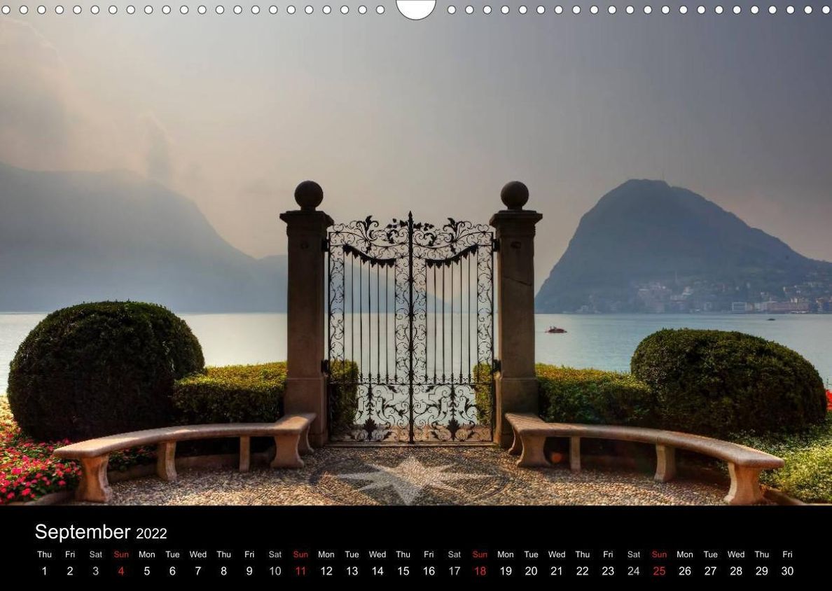 Ticino - Switzerland Wall Calendar 2022 DIN A3 Landscape - Kalender  bestellen