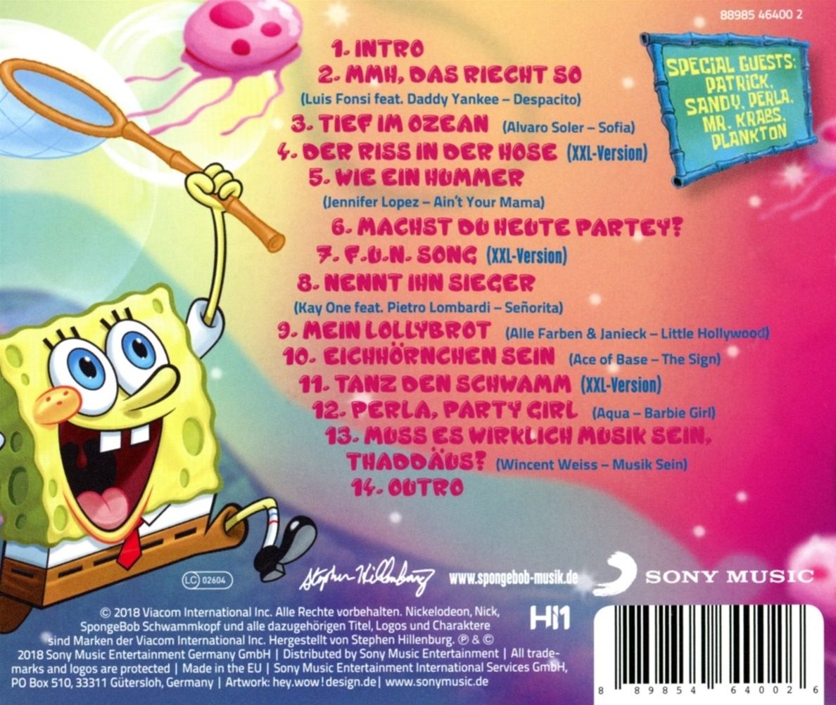 Tief im Ozean CD von SpongeBob Schwammkopf bei Weltbild.de