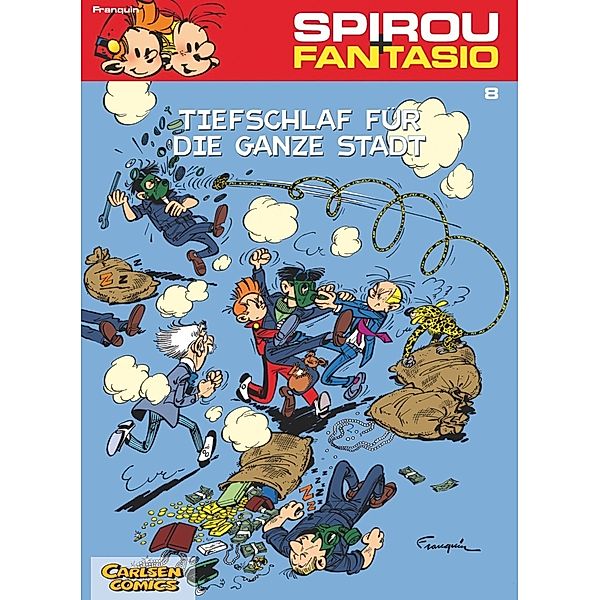 Tiefschlaf für die ganze Stadt / Spirou + Fantasio Bd.8, Andre. Franquin