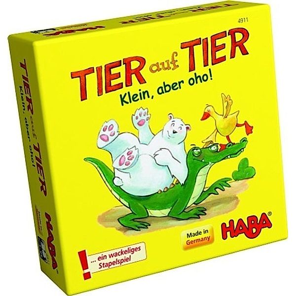 Tier auf Tier - Klein, aber oho! (Kinderspiel)