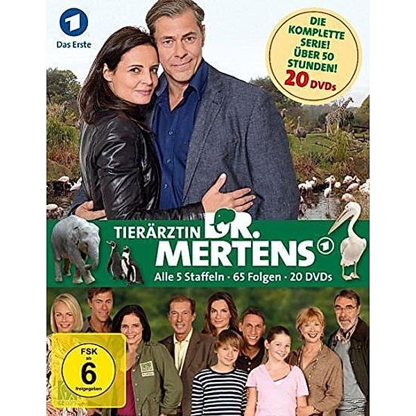 Tierärztin Dr. Mertens - Staffel 1-5 DVD-Box, Scarlett Kleint, Annette Hess