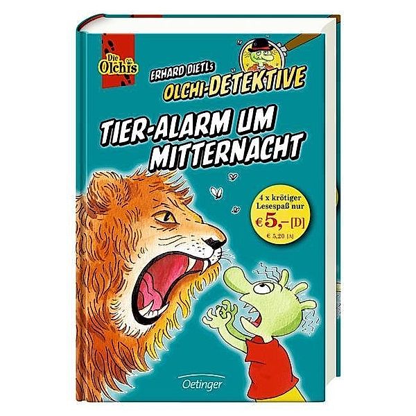 Tieralarm um Mitternacht / Olchi-Detektive Sammelband Bd.2, Erhard Dietl