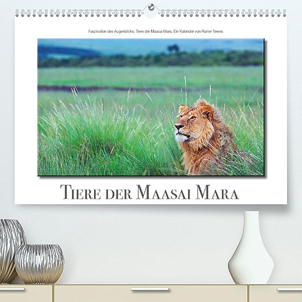Tiere der Maasai Mara (Premium, hochwertiger DIN A2 Wandkalender 2023, Kunstdruck in Hochglanz), Rainer Tewes