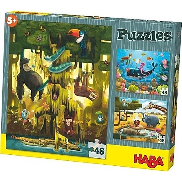 Tiere der Welt (Kinderpuzzle)