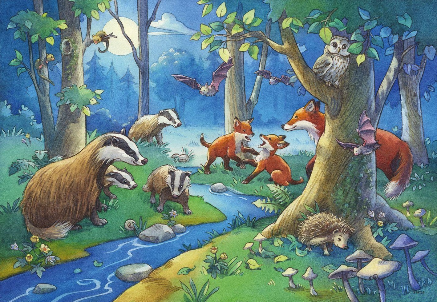  Tiere  des  Waldes  Kinderpuzzle jetzt bei Weltbild at bestellen