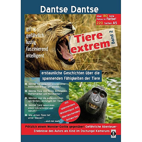 Tiere extrem Band 2 - Plötzlich einem Gorilla gegenüber!, Dantse Dantse