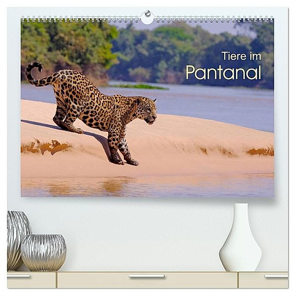 Tiere im Pantanal - viaje.ch (hochwertiger Premium Wandkalender 2024 DIN A2 quer), Kunstdruck in Hochglanz, © viaje.ch