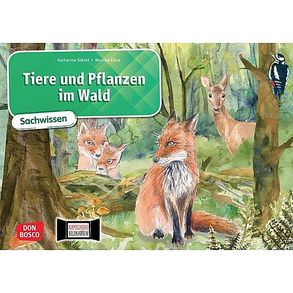 Tiere und Pflanzen im Wald. Kamishibai Bildkartenset, Katharina Stöckl-Bauer