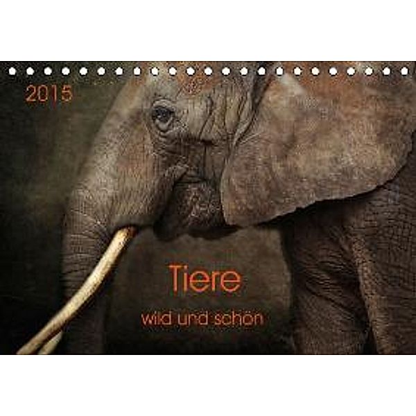 Tiere - wild und schön (Tischkalender 2015 DIN A5 quer), Claudia Möckel / Lucy L!u