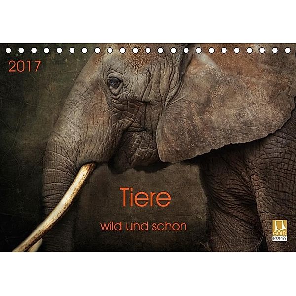 Tiere - wild und schön (Tischkalender 2017 DIN A5 quer), Claudia Möckel / Lucy L!u