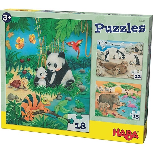 Tierfamilien (Kinderpuzzle)