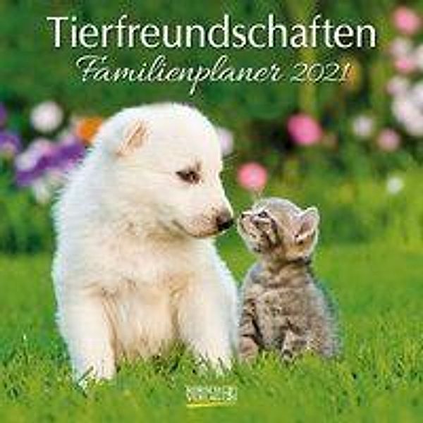 Tierfreundschaften - Familienplaner 2021