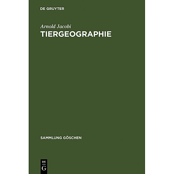 Tiergeographie, Arnold Jacobi