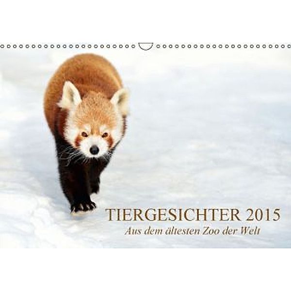 Tiergesichter 2015 (Wandkalender 2015 DIN A3 quer), Manfred Stotz