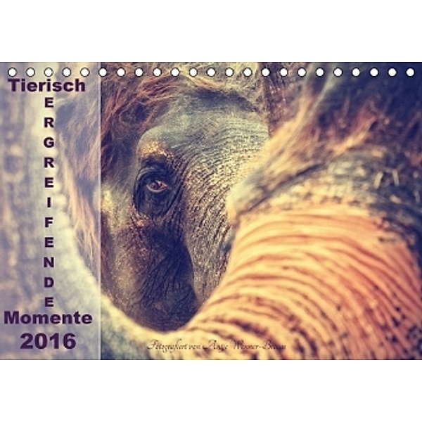 Tierisch ERGREIFENDE Momente 2016 (Tischkalender 2016 DIN A5 quer), Antje Wenner-Braun