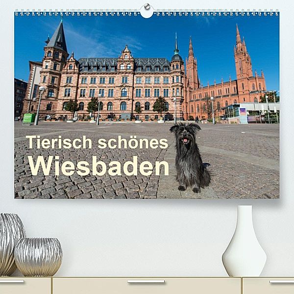 Tierisch schönes Wiesbaden (Premium, hochwertiger DIN A2 Wandkalender 2020, Kunstdruck in Hochglanz), Claudia Pelzer