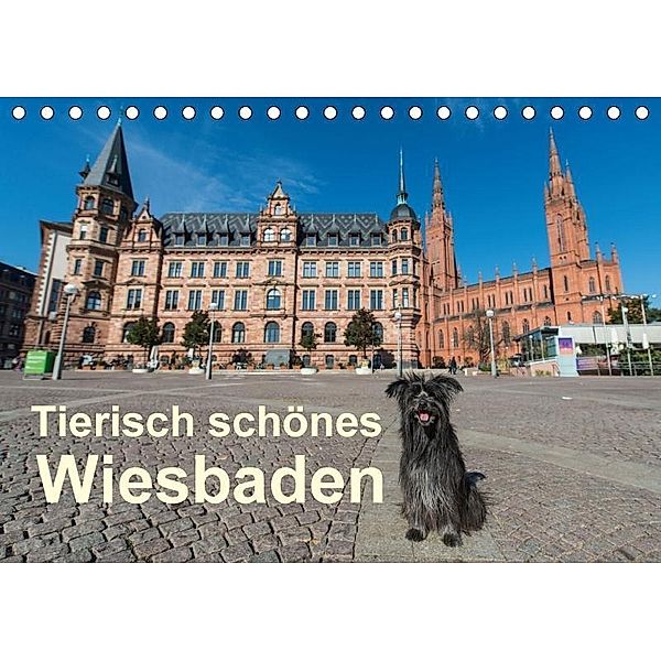 Tierisch schönes Wiesbaden (Tischkalender 2017 DIN A5 quer), Claudia Pelzer