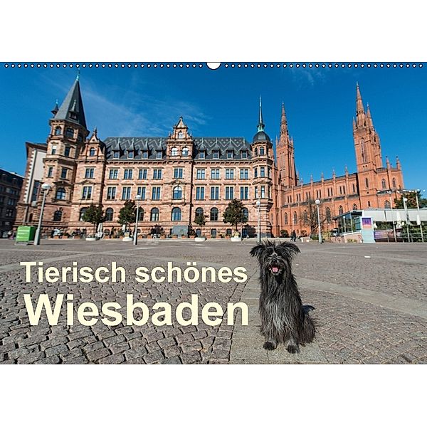 Tierisch schönes Wiesbaden (Wandkalender 2018 DIN A2 quer), Claudia Pelzer