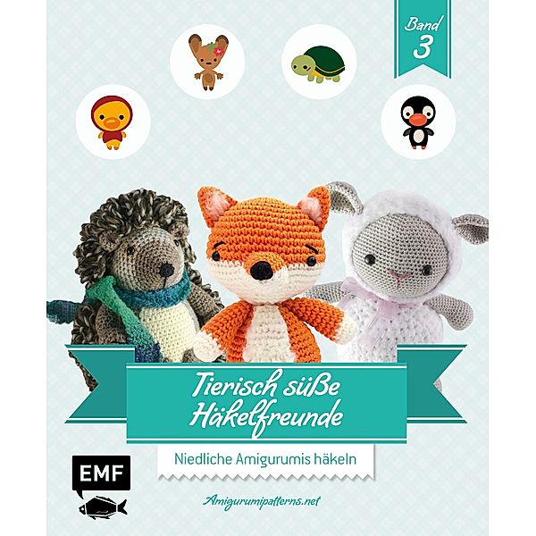 Tierisch süsse Häkelfreunde 3, Amigurumipatterns. Net