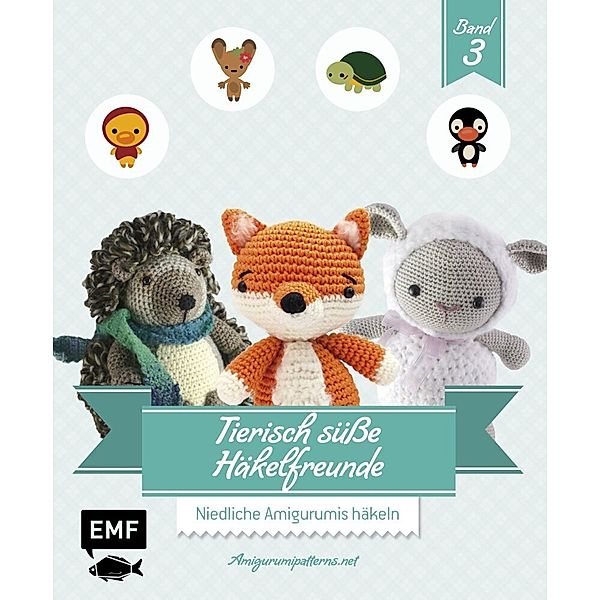 Tierisch süsse Häkelfreunde 3.Bd.3, Amigurumipatterns.net