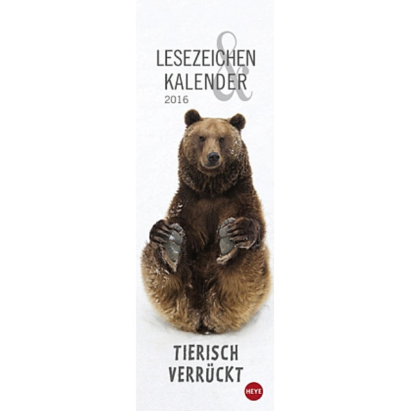 Tierisch verrückt Lesezeichen & Kalender 2016