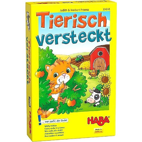 HABA Tierisch versteckt (Kinderspiel), Judith Proena, Norbert Proena