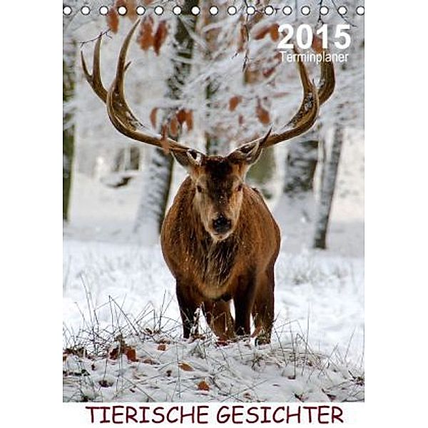 Tierische Gesichter / Planer (Tischkalender 2015 DIN A5 hoch), Sigrun Düll
