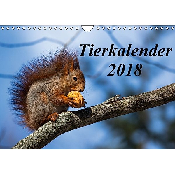 Tierkalender 2018 (Wandkalender 2018 DIN A4 quer), Frank Tschöpe