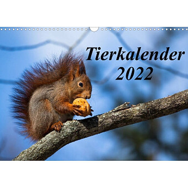 Tierkalender 2022 (Wandkalender 2022 DIN A3 quer), Frank Tschöpe