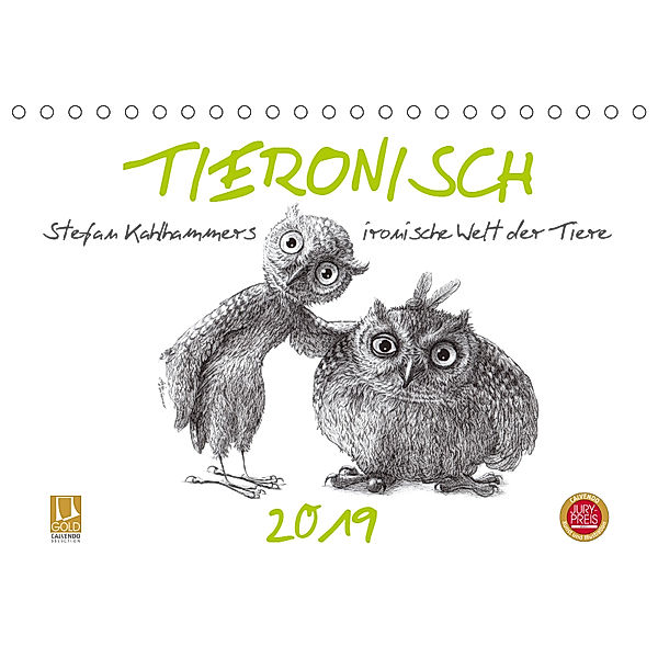 TIERONISCH (Tischkalender 2019 DIN A5 quer), Stefan Kahlhammer