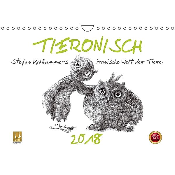 TIERONISCH (Wandkalender 2018 DIN A4 quer), Stefan Kahlhammer