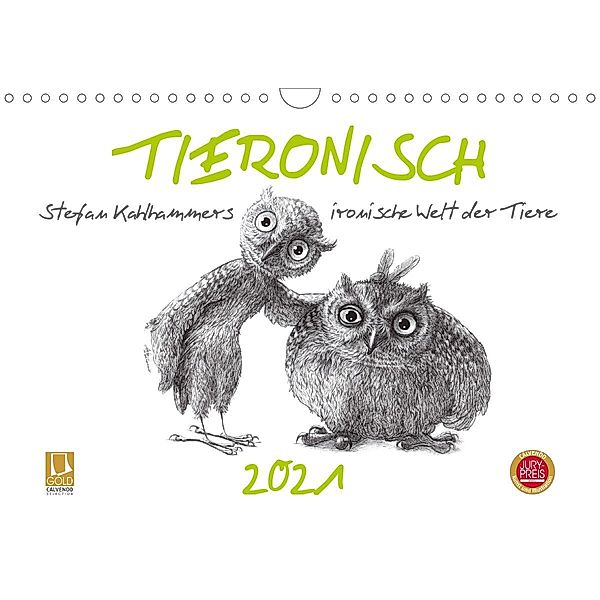 TIERONISCH (Wandkalender 2021 DIN A4 quer), Stefan Kahlhammer