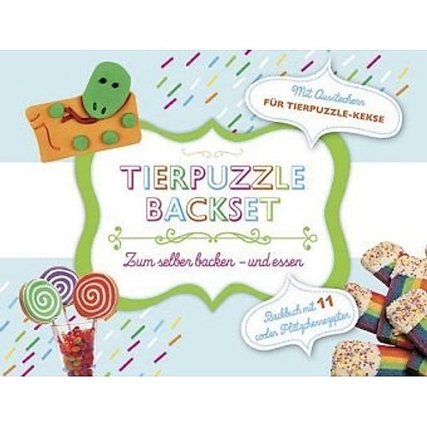 Tierpuzzle Backset, m. Ausstecher