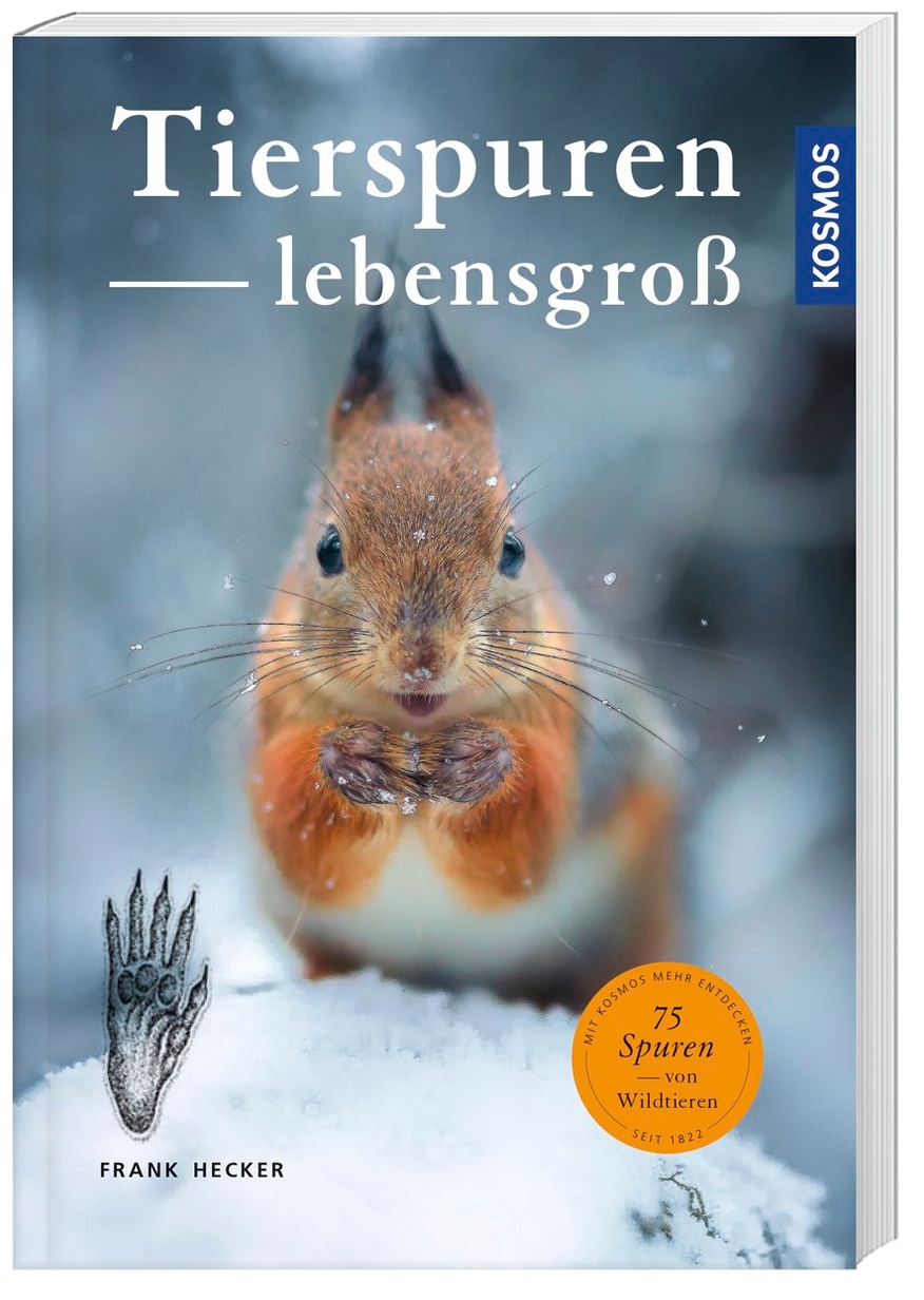 Tierspuren Lebensgross Buch Von Frank Hecker Versandkostenfrei Bestellen