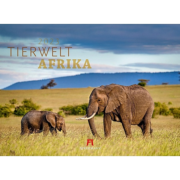 Tierwelt Afrika Kalender 2023, Ackermann Kunstverlag