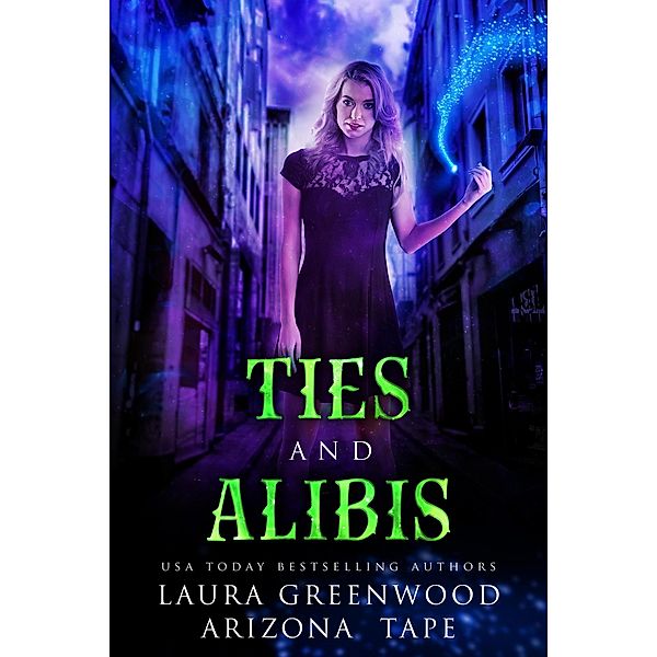 Ties and Alibis (Amethyst's Wand Shop Mysteries, #11) / Amethyst's Wand Shop Mysteries, Laura Greenwood, Arizona Tape