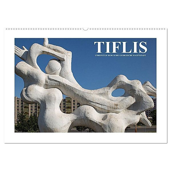 Tiflis - Streifzüge durch die georgische Hauptstadt (Wandkalender 2024 DIN A2 quer), CALVENDO Monatskalender, Christian Hallweger