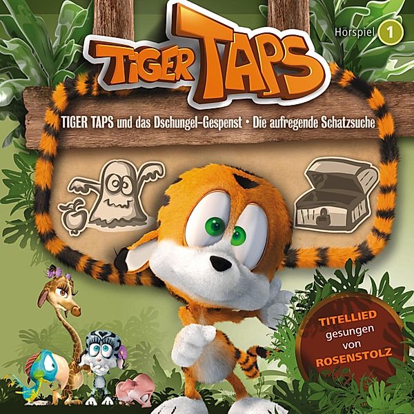 Tiger Taps - 1 - 01: Tiger Taps und das Dschungel-Gespenst / Die aufregende Schatzsuche, Devon Richter, Nikola Frey
