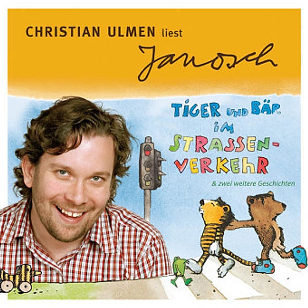 Tiger und Bär im Straßenverkehr, Audio-CD, 1 Audio-CD, Janosch